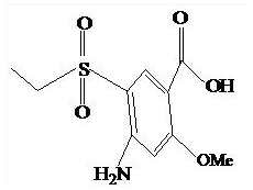 4-Amino-5-ethylsulfonyl-2-methoxybenzoic acid